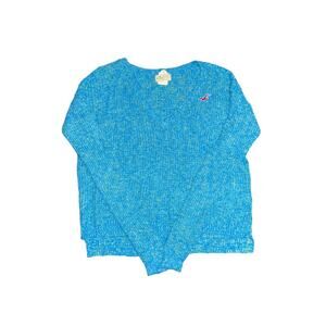 Hollister Knit Loose Oversized V-Neck Sweater by Abercrombie & Fitch